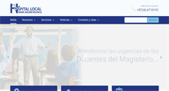 Desktop Screenshot of hospitalismaelroldan.gov.co
